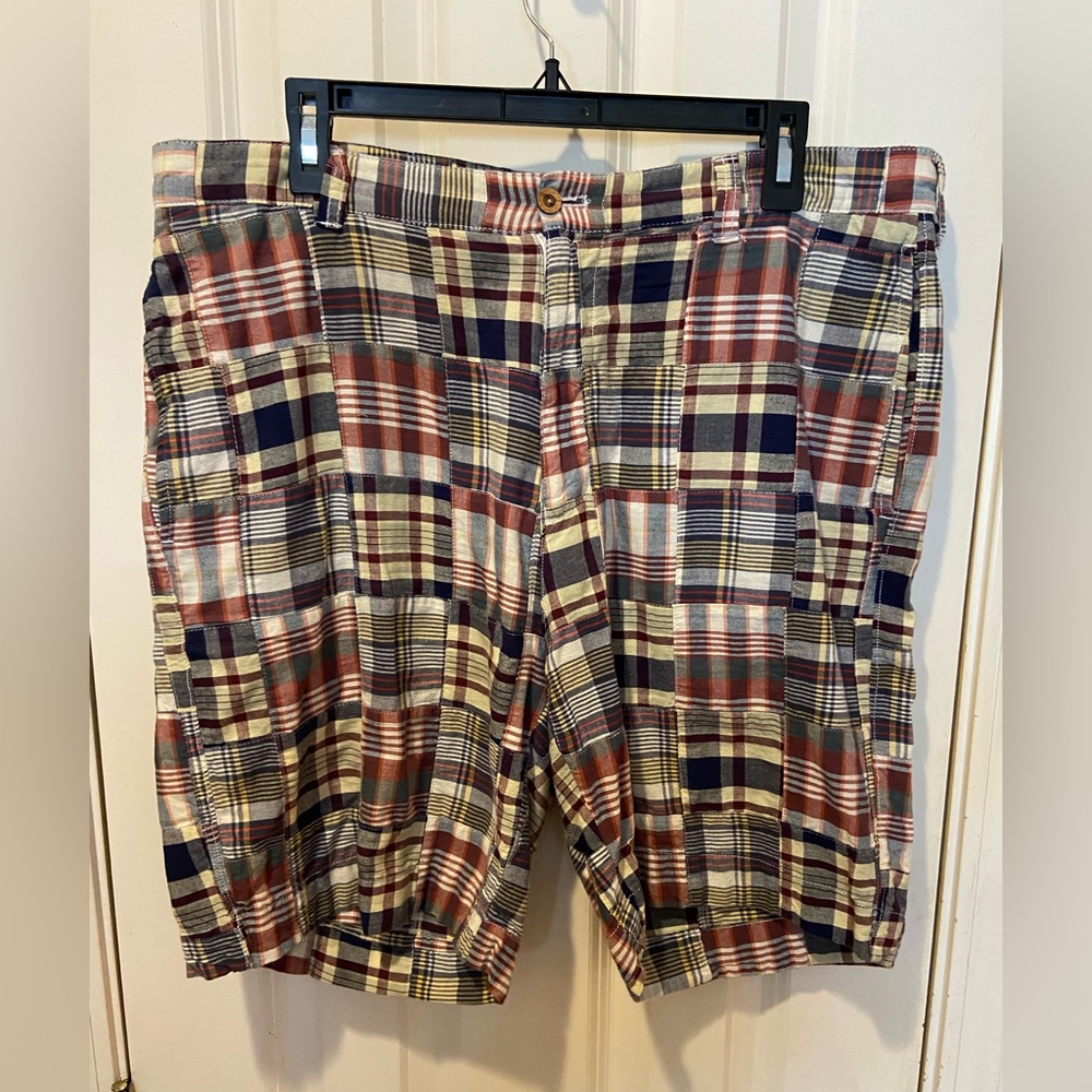 Men’s Patchwork Vintage Walking Shorts